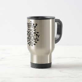 Caneca Térmica Johann Sebastian Bach Seal Crest Monograma Insigni