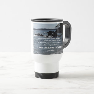 Caneca Térmica John 16:33 Estas coisas que vos falei