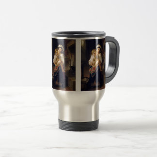 Caneca Térmica Jovem Mãe Olhando Para A Criança