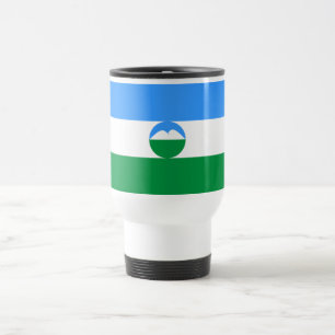 Caneca Térmica Kabardino Balkaria Flag