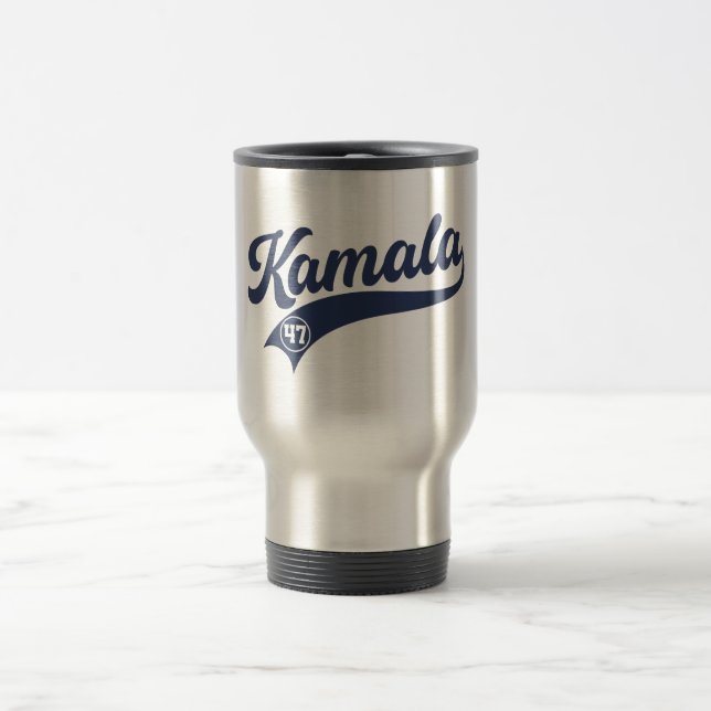 Caneca Térmica Kamala Harris 47 Presidente (Centro)