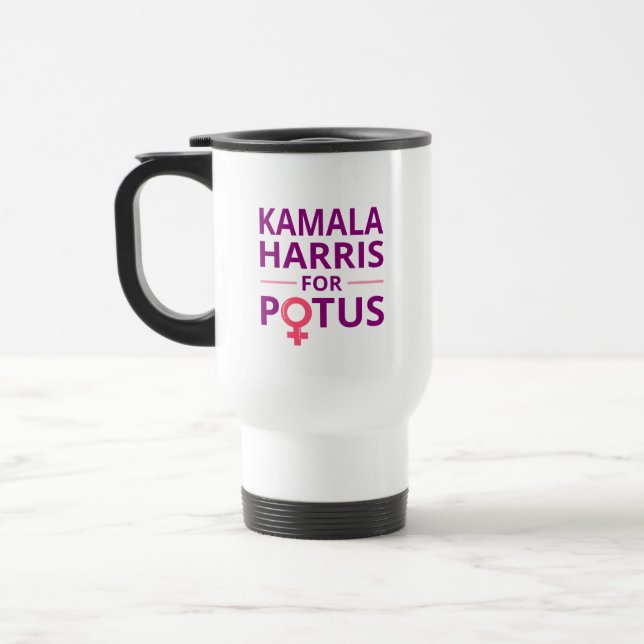 Caneca Térmica Kamala Harris para o POTUS I (Esquerda)