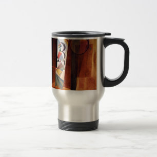 Caneca Térmica Kandinsky Development in Brown Abstrato Painting