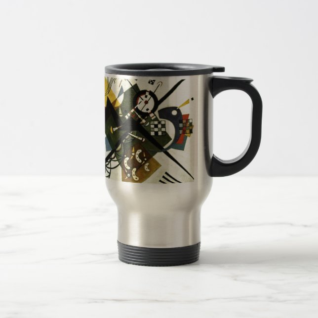 Caneca Térmica Kandinsky em Branco II (Direita)