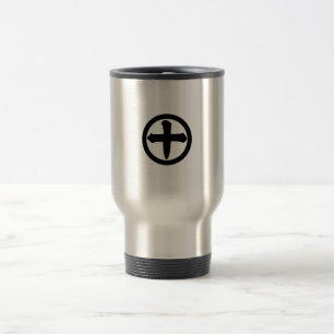 Caneca Térmica Kanji numeral dez em círculo