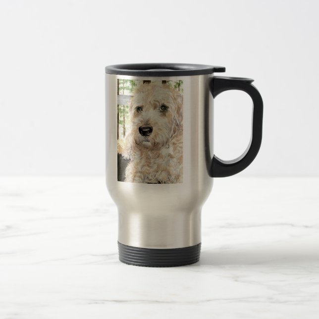 Caneca Térmica Katie o Wheaton Terrier (Direita)