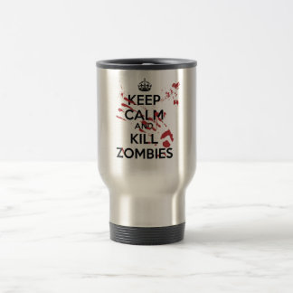 Caneca Térmica Keep Calm and Kill Zombies