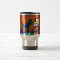 KERRY BLUE TERRIER GRAFITE ARTIST Largor Mug