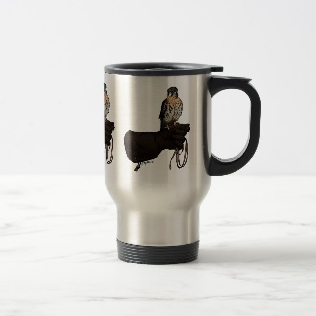 Caneca Térmica Kestrel sobre a Ilustração de Luvas (Direita)