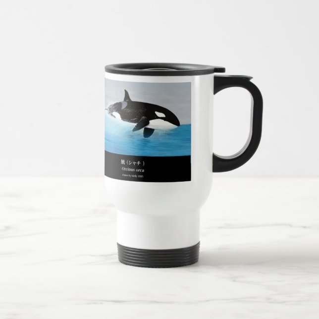 Caneca Térmica Killerwhale , Orcinus orca (Direita)