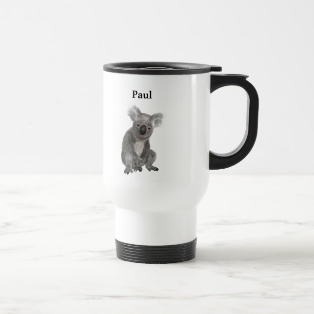 Caneca Térmica Koala personalizado (Direita)