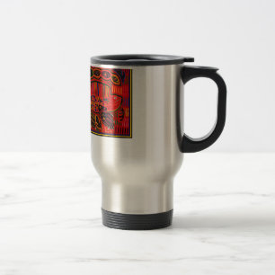 Caneca Térmica Kuna Índio Iguana Mola