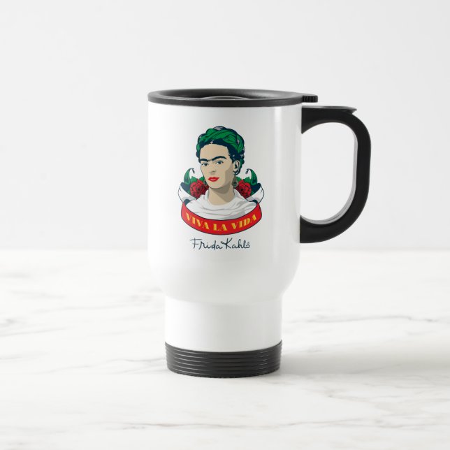 Caneca Térmica La Vida de Frida Kahlo | Viva (Direita)