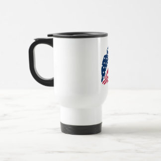 Caneca Térmica Lábios Vermelhos e Azuis