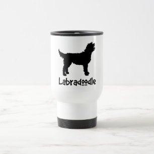 Caneca Térmica Labradoodle com texto legal