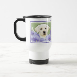 Caneca Térmica Labrador Retriever Puppy Pintura Original