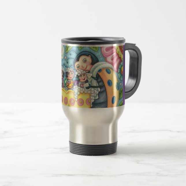 Caneca Térmica Ladybug Bubblebath LADYBIRD VIAGEM/VIAGEM AO TRABA (Frente Esquerda)