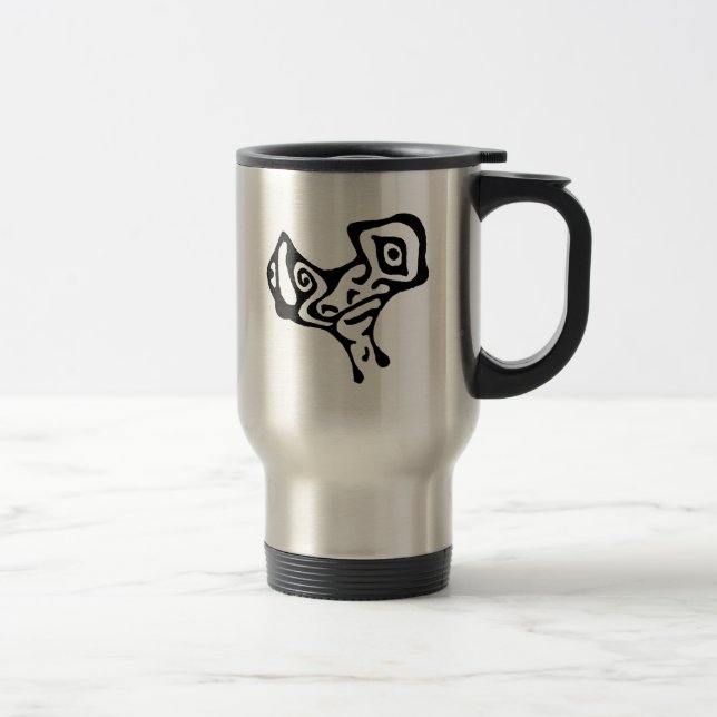 Caneca Térmica Lagarto Lambido Me Lambe (Direita)