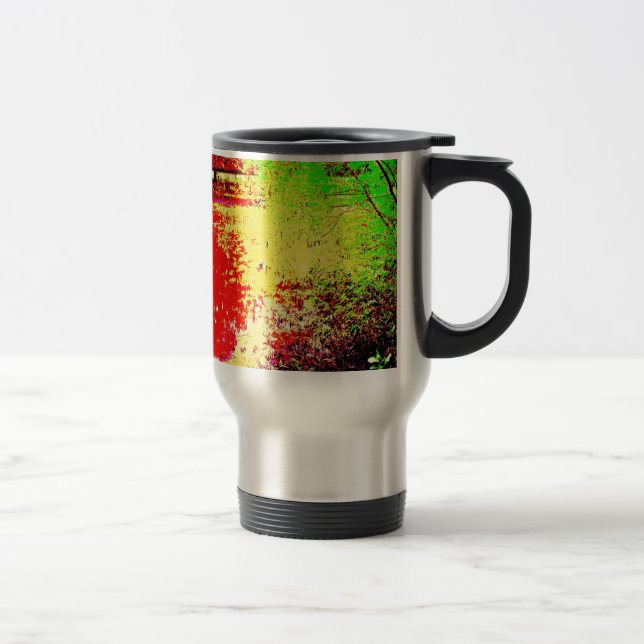 Caneca Térmica Lagoa psicadélico (Direita)