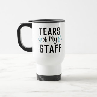 Caneca Térmica Lágrimas de meu melhor chefe do mundo Funcionarios