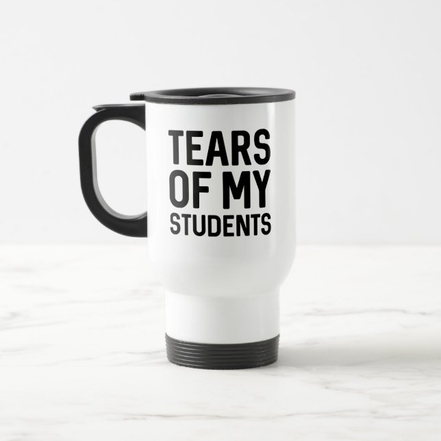 Caneca Térmica Lágrimas Dos Meus Alunos (Esquerda)