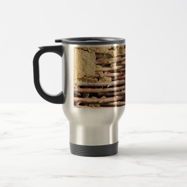 Caneca Térmica Lama e parede de água (Esquerda)