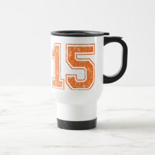 Caneca Térmica Laranja 15 retro