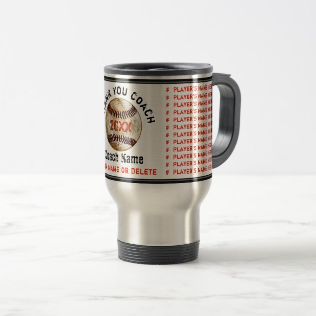Caneca Térmica Laranja e base personalizada preto (Frente Esquerda)
