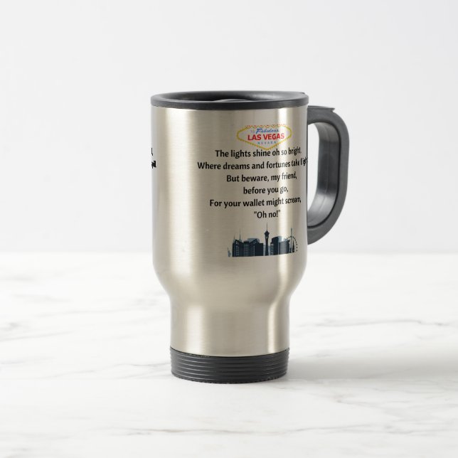 Caneca Térmica Las Vegas (Frente Esquerda)