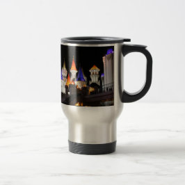 Caneca Térmica Las Vegas Castelo Hotel Jogos Vegas Cidade Colorid