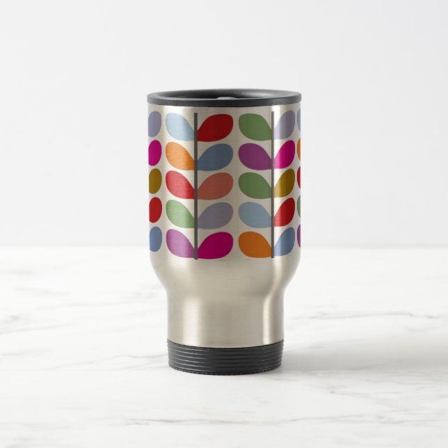 Caneca Térmica Leaf Art Colorido (Centro)