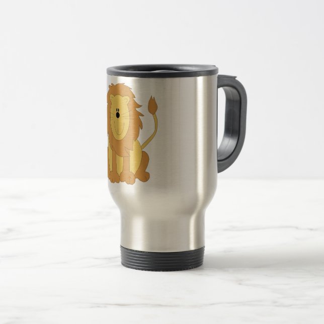 Caneca Térmica Leão (Frente Esquerda)