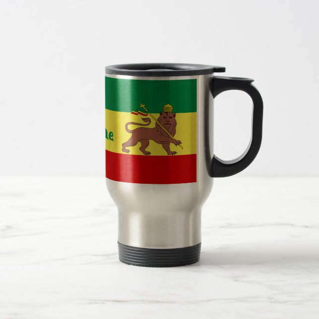 Caneca Térmica Leão da reggae de Rasta de Judah (Direita)