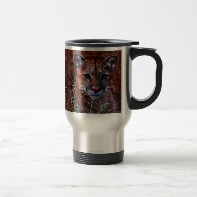 Caneca Térmica Leão de montanha confiável (Direita)