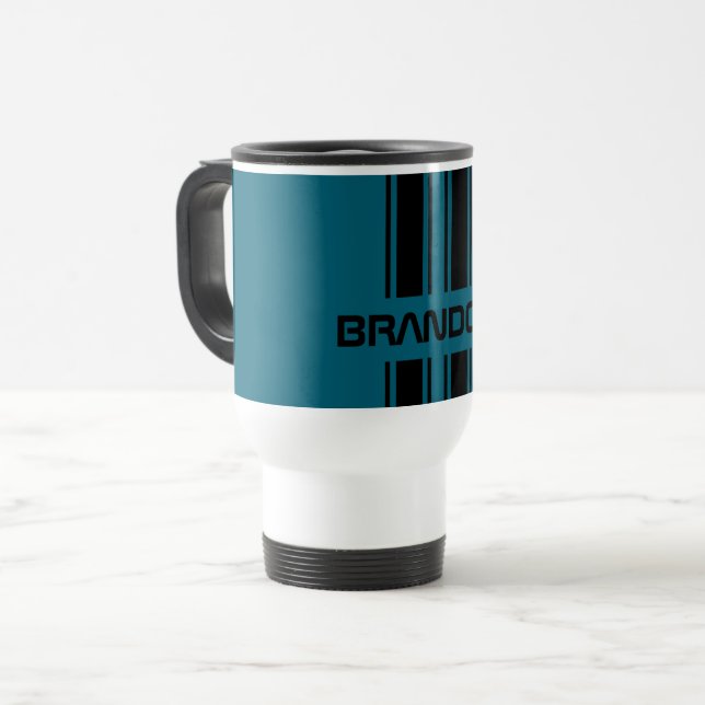 Caneca Térmica Legal e personalizada distribuição de esportes de  (Frente Esquerda)