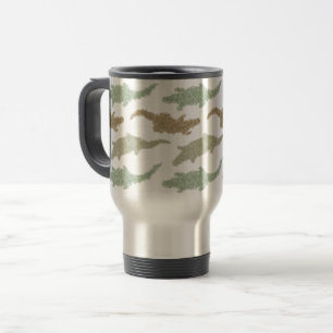 Caneca Térmica Legal jacarés Camo - padrão perfeito.