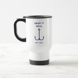 Caneca Térmica Legal Mantenha-o enrolando Dia de os pais engraçad