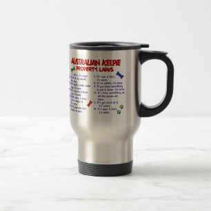 Caneca Térmica Leis AUSTRALIANAS 2 da propriedade do KELPIE