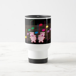 Caneca Térmica Leitão da dança: Nós amamos a música