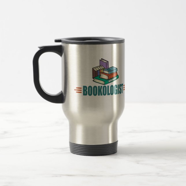 Caneca Térmica Leitura engraçada (Esquerda)
