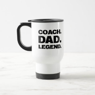 Caneca Térmica Lenda do Pai Treinador Presente Divertido Esportes