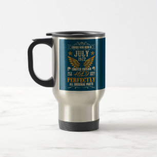 Caneca Térmica Lendas Nasceram em Julho de 1972 Rocker Biker 50