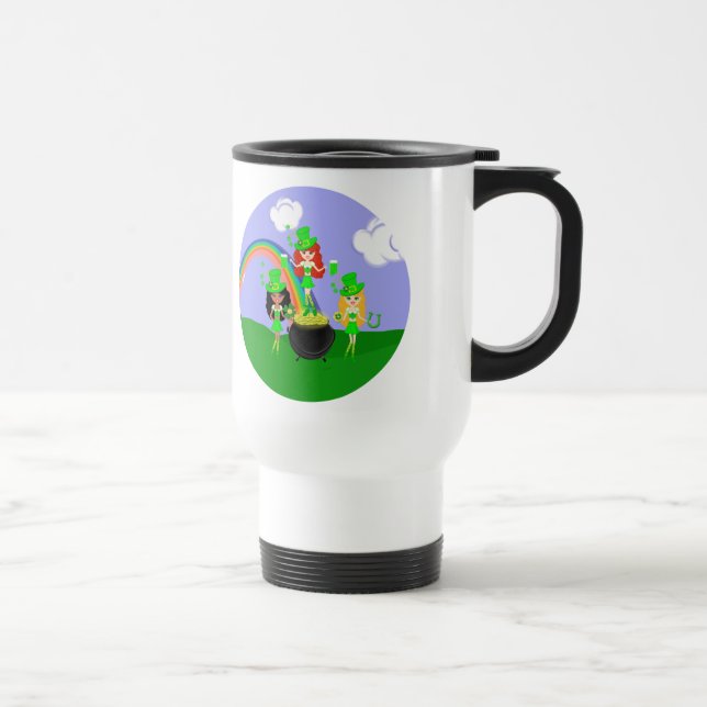 Caneca Térmica Leprechauns da rua de Patrick (Direita)