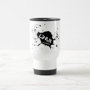 Caneca Térmica Liberdade dos meios de Linux