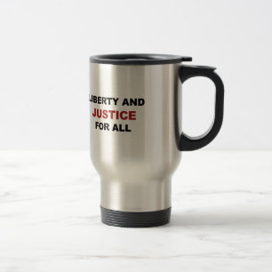 Caneca Térmica Liberdade e JUSTIÇA para Todos