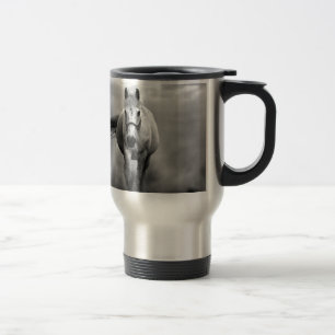 Caneca Térmica Liberdade para Cavalo Negro Correndo