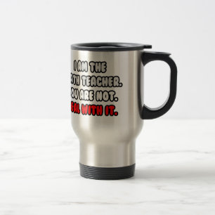 Caneca Térmica Lidar Com Isso... Engraçado Professor de Matemátic