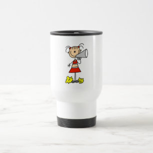 Caneca Térmica Liderança de torcida com camisetas de megafone e p
