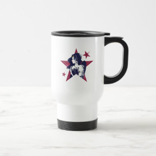 Caneca Térmica Liga da Justiça  Pop de Mulheres Maravilhosas e E