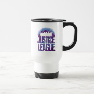 Caneca Térmica Liga da Justiça  Silhuette da Liga da Justiça